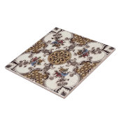 Repro Viktorianisch Englisch Quefolienflorübertrag Fliese (Seite)