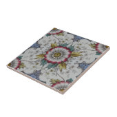 Repro Viktorianisch Red Blue Green Floral Print &  Fliese (Seite)