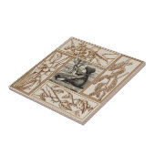 Repro Viktorianische Transferware "Little Boy Blue Fliese (Seite)