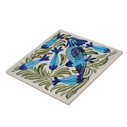 Repro Vintag-Antiquitätenvögel Fliese (Seite)