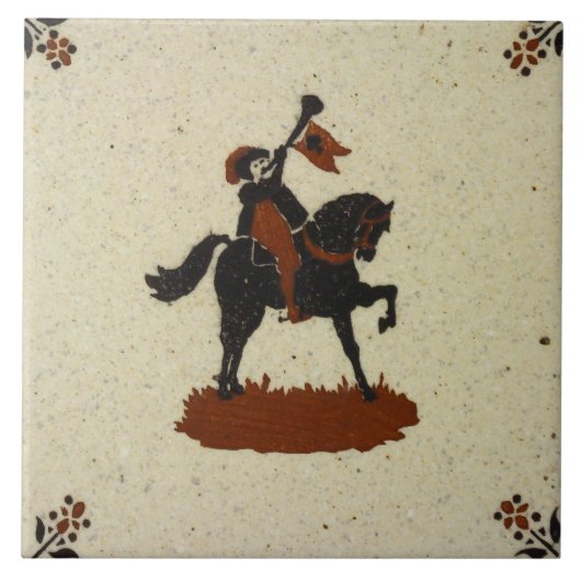 Repro Vintag Dutch Delft tiles Fliese (Vorderseite)