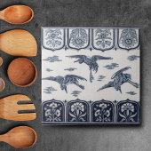 Repro Vintag Minton Blue und White English Tile Fliese