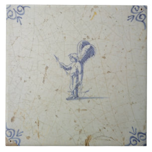 Repro Vintage Niederländische Blau-Weiße Delft Fli Fliese