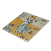 Repro Walter Crane Bo Peep Kinderzimmer Rhym Fliese (Seite)