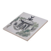 Repro Wellington Arch London Viktorianisch Fliese (Seite)