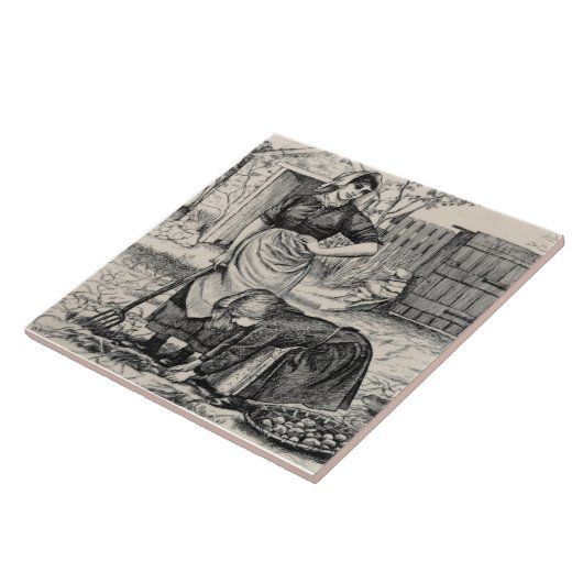 Repro Wm Wise Country Village Fliese (Seite)