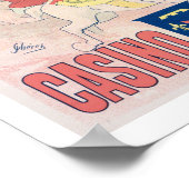 Reproduction of a poster advertising the 'Casino d (Ecke)