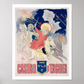 Reproduction of a poster advertising the 'Casino d (Vorne)