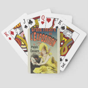 Reproduction of a poster advertising the 'Grand Th Spielkarten