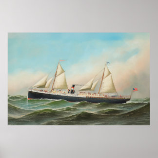 Reproduction of Macon Steamship Poster