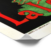 Reproduction Vintag French poster (Ecke)