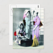 Reproduktion auf drei Postkarten (Vorne/Hinten)