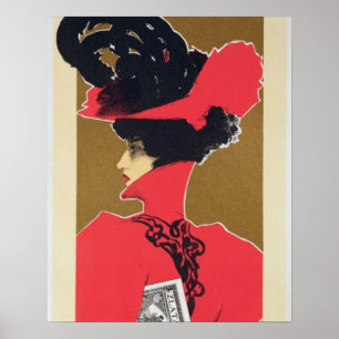 Reproduktion eines Plakates mit der Werbung "Zlata Poster