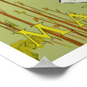 Reproduktion eines Plakats für die Werbung 'Lippin Poster (Ecke)