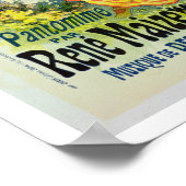 Reproduktion eines Plakats mit der Aufschrift "The Poster (Ecke)