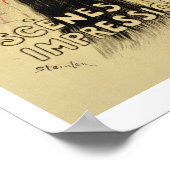 Reproduktion eines Plakats Werbung "Mothu und Do Poster (Ecke)