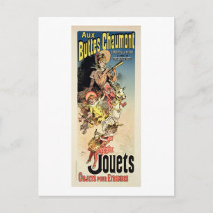 Reproduktion eines Plakats Werbung 'Neujahr Gif Feiertagspostkarte
