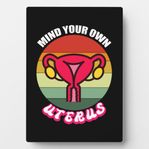 Reproduktive Rechte T-Shirt Pro-Choice-Shirt Fotoplatte