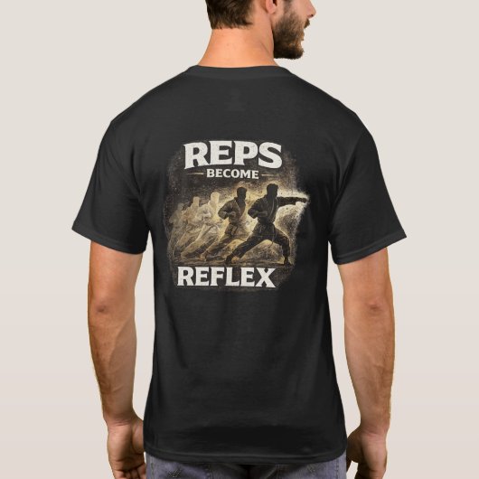 Reps Become Reflex Karate T-Shirt (Rückseite)