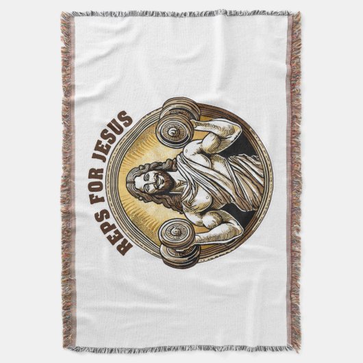 Reps für Jesus Decke (Vorderseite Vertikal)