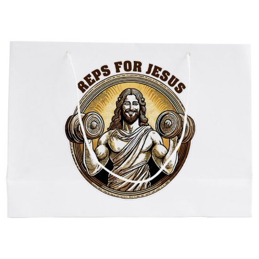 Reps für Jesus Große Geschenktüte (Rückseite)