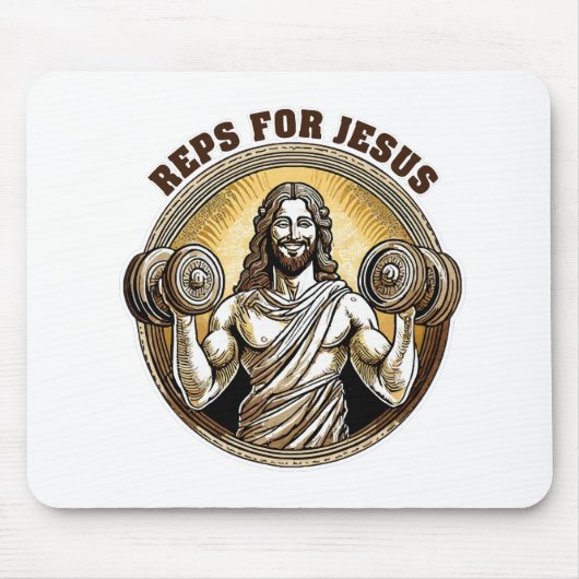 Reps für Jesus Mousepad (Vorne)
