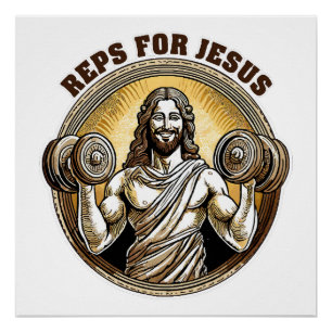 Reps für Jesus Poster