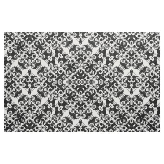 Repsycle Schwarz-weißes geometrisches Stoff (Fat Quarter (45,7 x 55,9 cm))