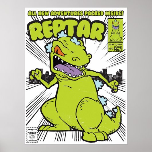 Reptar-Comic Poster (Vorne)