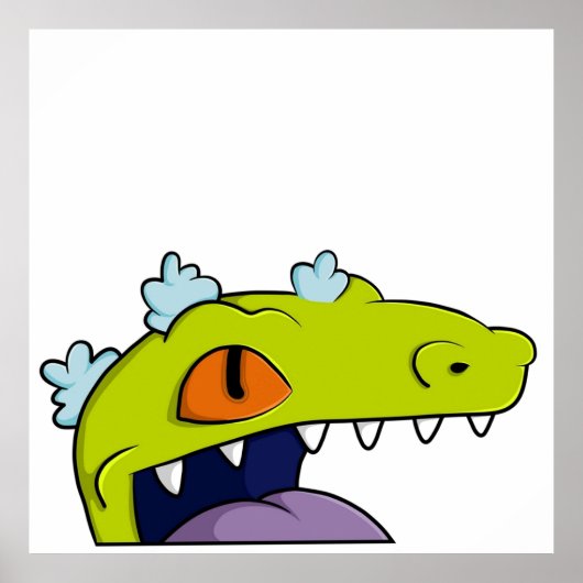 Reptar Peeker Poster (Vorne)