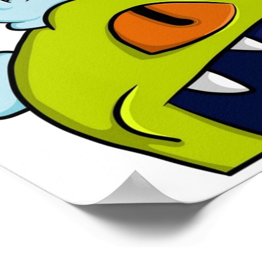 Reptar Peeker Poster (Ecke)