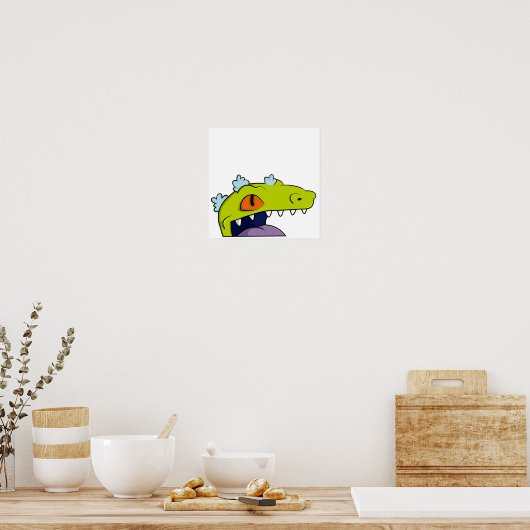 Reptar Peeker Poster (Küche)