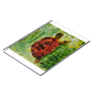 Reptil Animal Art Tortoise Notizblock