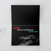 Reptil Birthday Karte (Innenseite)