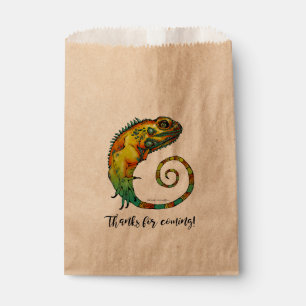 Reptil Goodie Taschen für ein Geburtstags-Party Geschenktütchen