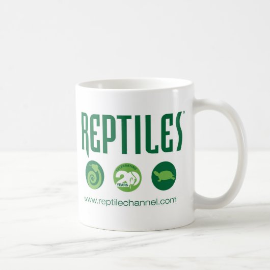 Reptil-Jahrestag #4 Kaffeetasse (Rechts)