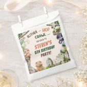 Reptil Kindergeburtstag Party Geschenktütchen (Ausgeschnitten)
