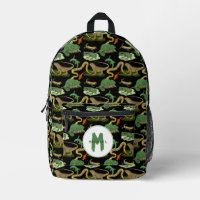 Reptil, Lizens und Amphibien Kids Monogram School