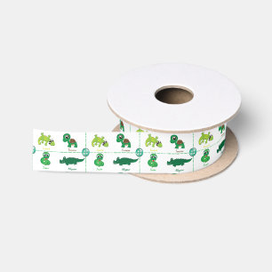 Reptil Satinband