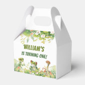 Reptil Show Geburtstagsparty Geschenkschachtel (Rückseite)