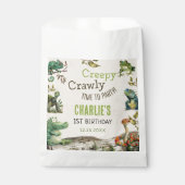 Reptil Show Geburtstagsparty Geschenktütchen (Vorderseite)