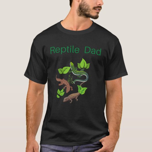 Reptil-Vater T-Shirt (Vorderseite)