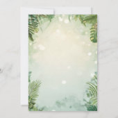 Reptile 6th Birthday Snake Boy Invitation Einladung (Rückseite)