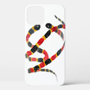 Reptile Art Coral Schlangen Case-Mate iPhone Hülle