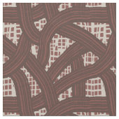 reptile Burgundy lins bold grid stripe texture dar Stoff (Nahaufnahme)