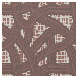 reptile Burgundy lins bold grid stripe texture dar Stoff