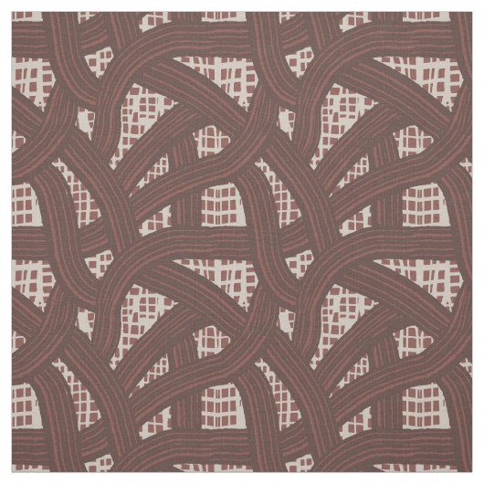 reptile Burgundy lins bold grid stripe texture dar Stoff (Muster)