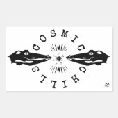 Reptile Catfish Kühlmotto v1 Rechteckiger Aufkleber (Vorderseite)