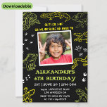 Reptile Geburtstagseinladungen Boy Kids Party Mode Einladung<br><div class="desc">Reptile Geburtstagseinladungen Boy Kids Party Modern</div>