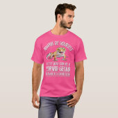 Reptile Happy Be Sie selbst Leopard Gecko Lover T-Shirt (Vorne ganz)